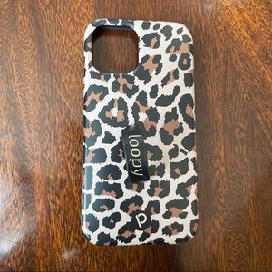 Cheetah Print Loopy Case for IPhone 12